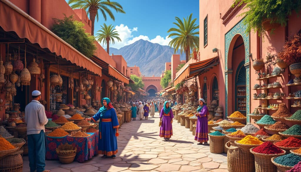 explore the vibrant daily life in marrakesh, where bustling souks, aromatic spices, and rich traditions intertwine. discover the rhythm of the city as locals engage in their daily routines, savor delicious street food, and participate in colorful festivals. experience the charm of this moroccan gem through its unique culture and lively atmosphere.