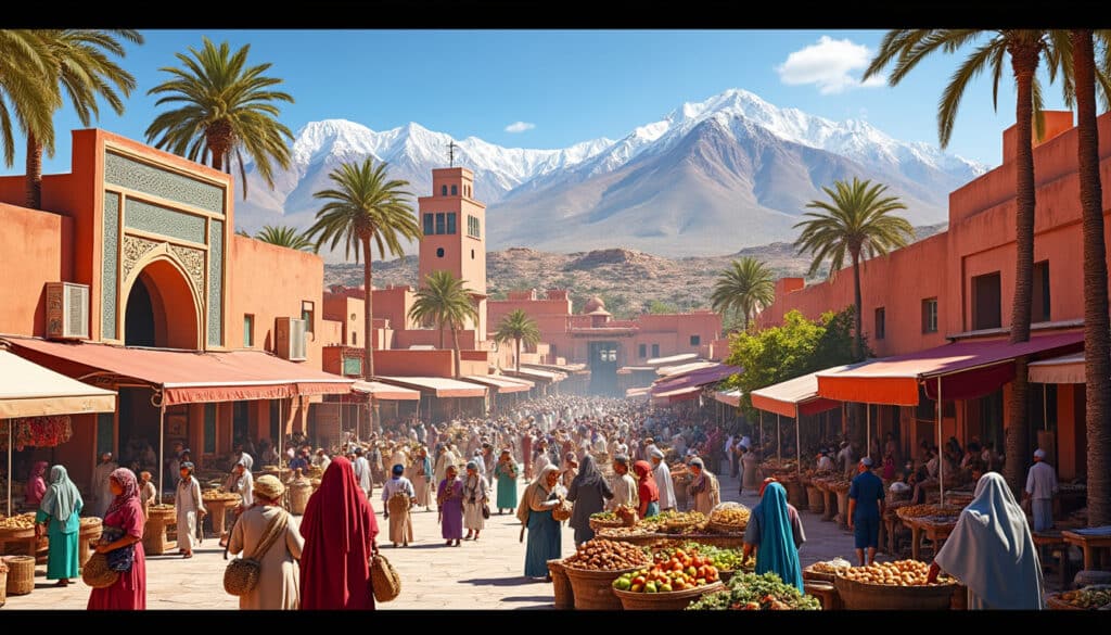 explore the demographics and geography of marrakesh, a vibrant city in morocco known for its rich history, diverse cultures, and stunning landscapes. discover the factors that shape the population and the unique geographical features that make this city a must-visit destination.