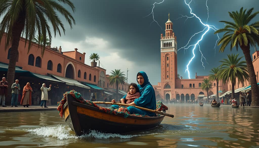 explore the impacts of flooding and natural risks in marrakesh, highlighting the challenges faced by the city and the measures being taken to mitigate these environmental hazards.