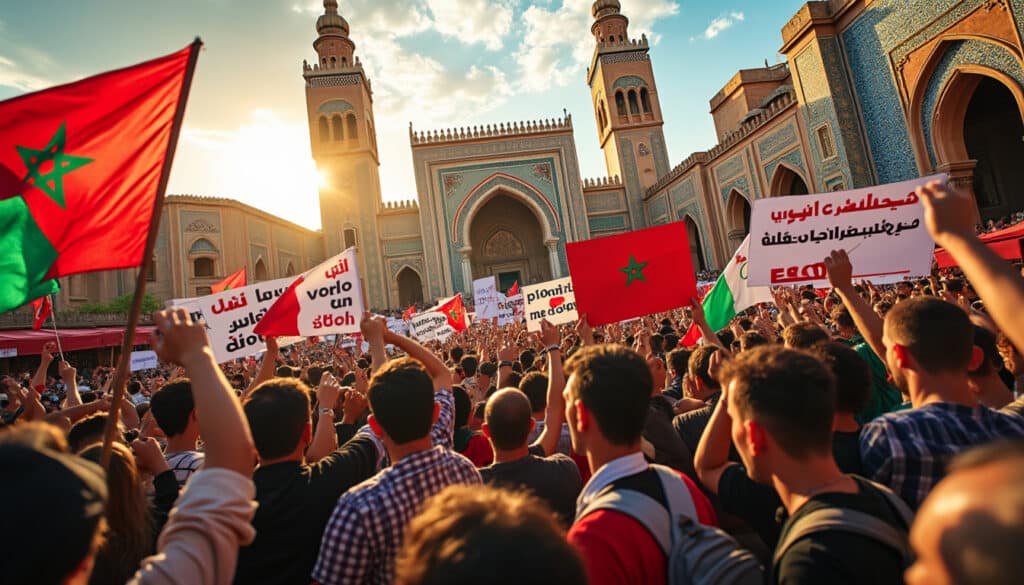 explore the ongoing protests and social unrest in marrakesh, where citizens are voicing their concerns over political and economic issues. stay informed about the latest developments and the impact of these demonstrations on the city and its residents.