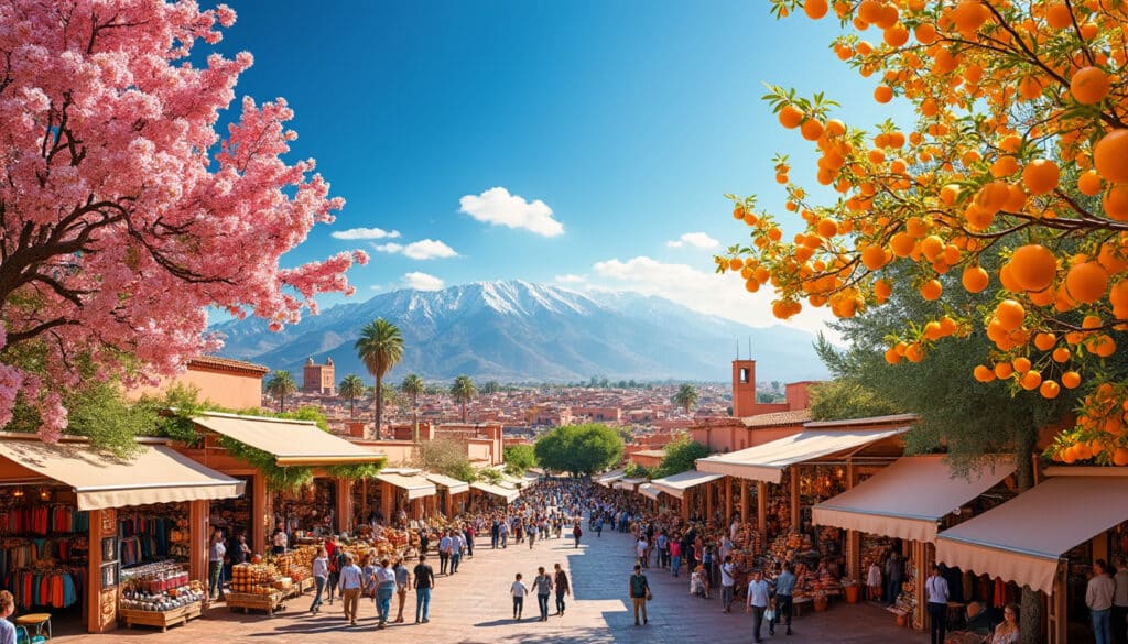 discover the enchanting seasons of marrakesh, where vibrant colors and rich cultural experiences await. explore the city's unique charm throughout the year, from blooming spring gardens to the festive atmosphere of autumn.
