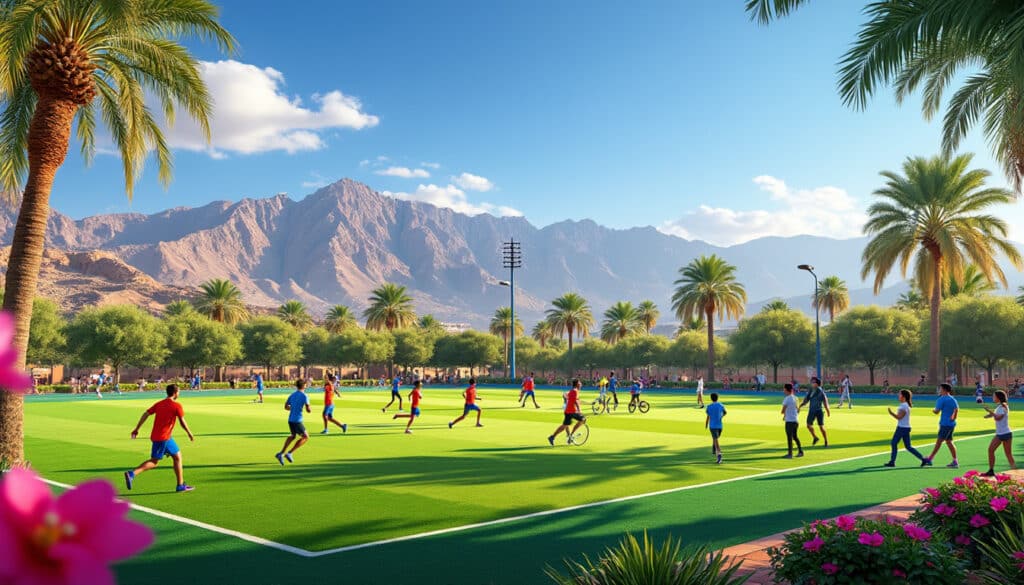 discover the best locations to play sports in marrakesh, from vibrant outdoor parks to local gyms and sports clubs. whether you're looking for facilities to play football, tennis, or even engage in unique moroccan sports, this guide has you covered for an active adventure in the red city.