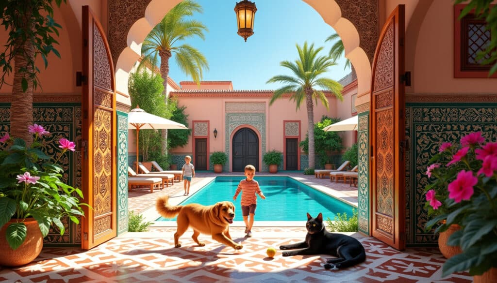 discover the best accommodations in marrakesh for families and pet owners. find child-friendly hotels and pet-friendly resorts that cater to your every need, ensuring a memorable stay for everyone in your group.